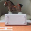 HERMES Birkin 20CM Sellier Epsom 09 Mauve Pale Silver Hardware