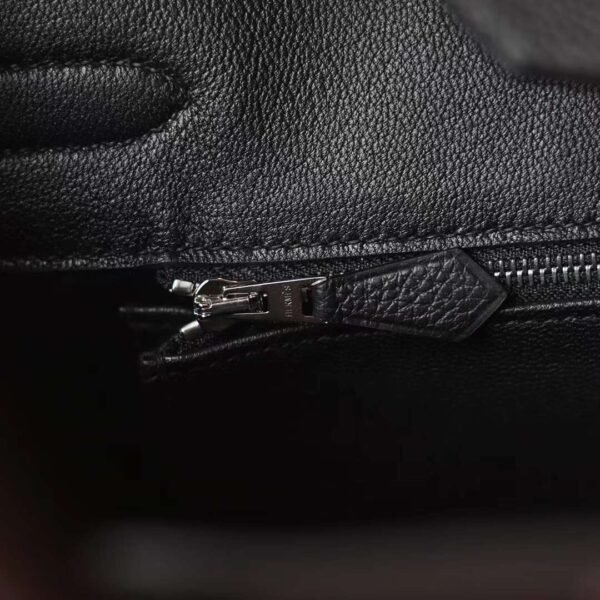 HERMES Birkin 30CM Togo Leather CK89 Black PHW Hardware