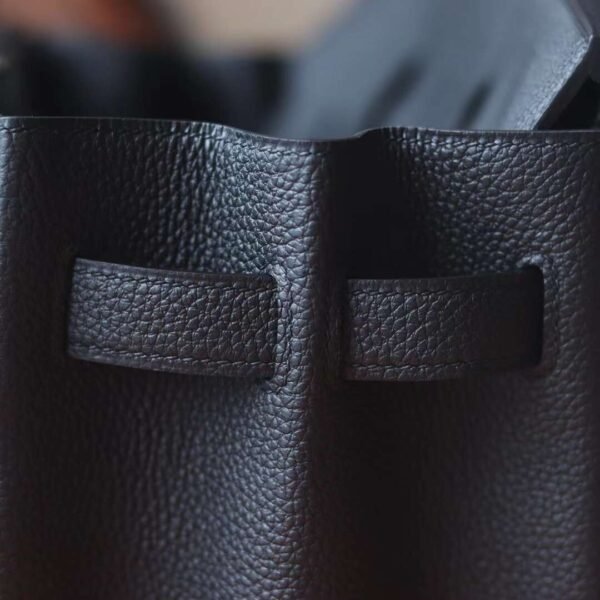 HERMES Birkin 30CM Togo Leather CK89 Black PHW Hardware