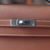 HERMES Kelly Pochette 22CM Swift Leather Gold PHW Hardware