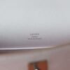 HERMES Kelly Pochette 22CM Mauve Pale Swift Leather PHW