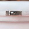 HERMES Kelly Pochette 22CM Mauve Pale Swift Leather PHW