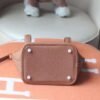 HERMES Picotin 18CM CK37 Gold Clememce Leather GHW