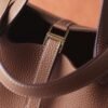 HERMES Picotin 18CM CK37 Gold Clememce Leather GHW