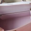 HERMES Kelly 25CM Epsom 09 Mauve Pale Sellier PHW Hardware