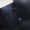 HERMES Kelly 25CM Selling Box 89 Noir Silver Hardware