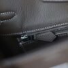 HERMES Birkin 25CM Togo Leather 18 Etoupe Silver Hardware