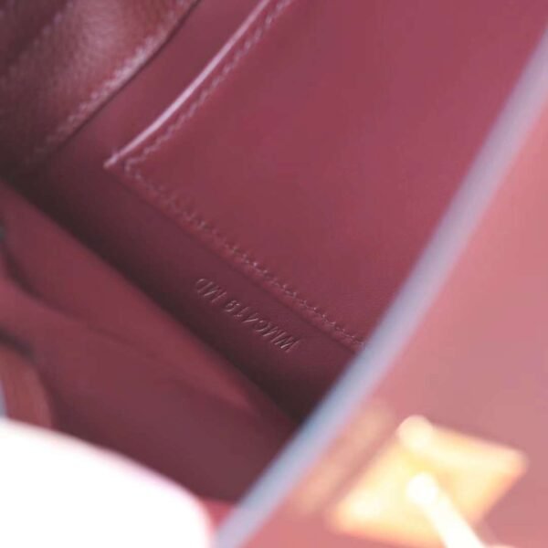 HERMES Kelly Danse Evercolor 55 Rough H Gold Hardware