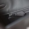 HERMES Birkin 25CM Togo Leather 8F Etain Silver Hardware