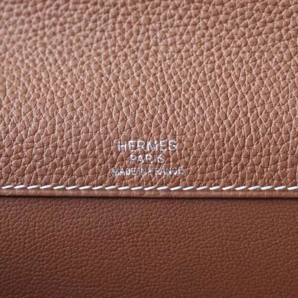 HERMES Kelly Depeches 25CM Togo CK37 Gold PHW Hardware