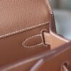 HERMES Kelly Depeches 25CM Togo CK37 Gold PHW Hardware