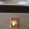 HERMES Mini Kelly ll CK18 Etoupe 19CM Epsom GHW