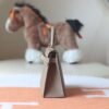 HERMES Mini Kelly ll CK18 Etoupe 19CM Epsom GHW
