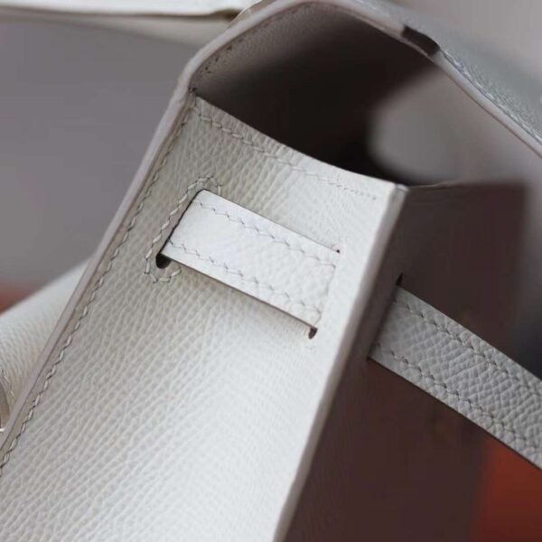 HERMES Kelly Disorder Epsom Leather CK10 Craie Gold Hardware
