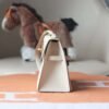 HERMES Kelly Disorder Epsom Leather CK10 Craie Gold Hardware