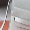 HERMES Kelly Disorder Epsom Leather CK10 Craie Gold Hardware