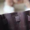 HERMES Kelly 28CM Togo Leather 0G Rouge Sellier Silver Hardware