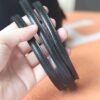 HERMES Mini Bolide Chever Leather CK89 Noir Gold Hardware
