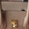 HERMES Birkin 25CM Togo Leather 0M Chai Gold Hardware