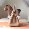 HERMES Birkin 25CM Togo Leather 0M Chai Gold Hardware