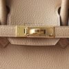 HERMES Birkin 25CM Togo Leather 0M Chai Gold Hardware