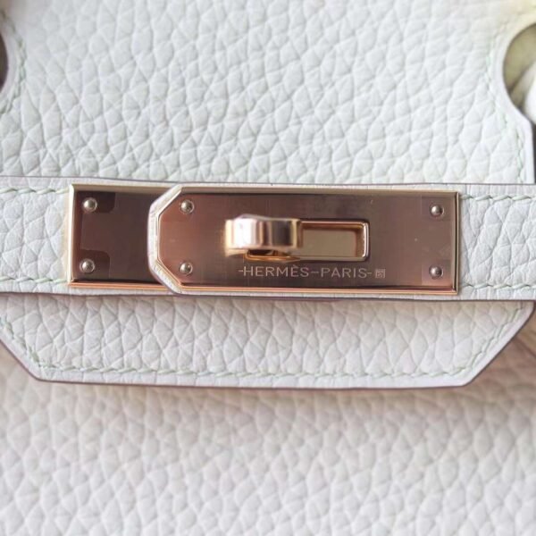 HERMES Birkin 30CM TC Leather i8 Jaune Milton GHW