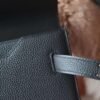 HERMES Kelly Depeches 25CM Togo Leather CK89 Black GHW