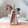 HERMES Kelly 25CM 0M Chai Togo Leather Silver Hardware Perfect Quality