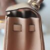 HERMES Kelly 25CM Togo Leather 0M Chai Gold Hardware