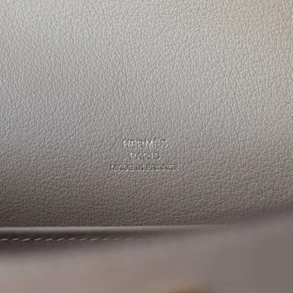 HERMES Kelly Pochette 22CM Swift Leather 0M Chain Gold Hardware