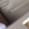 HERMES Kelly Pochette 22CM Swift Leather 0M Chain Gold Hardware