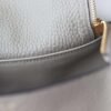 HERMES Mini Lindy TC Leather 8Q Beige Marfa Gold Hardware Top Made