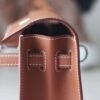 HERMES Kelly Danse Evercolor Leather CK37 Gold PHW Hardware Full Handmade