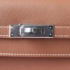 HERMES Kelly Danse Evercolor Leather CK37 Gold PHW Hardware Full Handmade