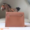 HERMES Kelly Danse Evercolor Leather CK37 Gold PHW Hardware Full Handmade
