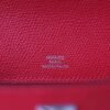 HERMES Kelly Pochette 22CM Epsom Leather Q5 Rogue Casaeque PHW Hardware