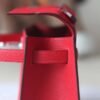 HERMES Kelly Pochette 22CM Epsom Leather Q5 Rogue Casaeque PHW Hardware