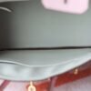 HERMES Birkin 25CM Chever 3Q Rose Sakura/80 Pearl Grey GHW Hardware Special Order