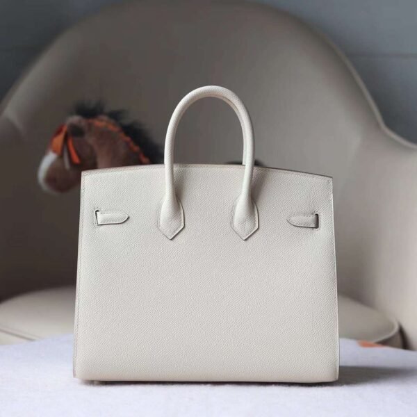 HERMES Birkin 25CM Selling Epsom Leather CK10 Craie GHW Hardware