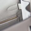 HERMES Kelly 28CM Togo Leather 81 Gris Tourterelle Lnseam GHW Hardware