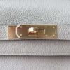 HERMES Kelly 28CM Togo Leather 81 Gris Tourterelle Lnseam GHW Hardware