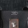 HERMES Birkin Touch 30CM Togo/Matter Crocodile Leather CK89 Noir PHW Hardware