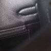 HERMES Birkin Touch 30CM Togo/Matter Crocodile Leather CK89 Noir PHW Hardware