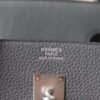 HERMES Birkin 40CM TC Leather 84 Gris Fonce Top PHW Hardware Full Handmade