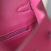 HERMES Birkin 25CM Togo Leather 9i Magnolia PHW Hardware