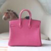 HERMES Birkin 25CM Togo Leather 9i Magnolia PHW Hardware