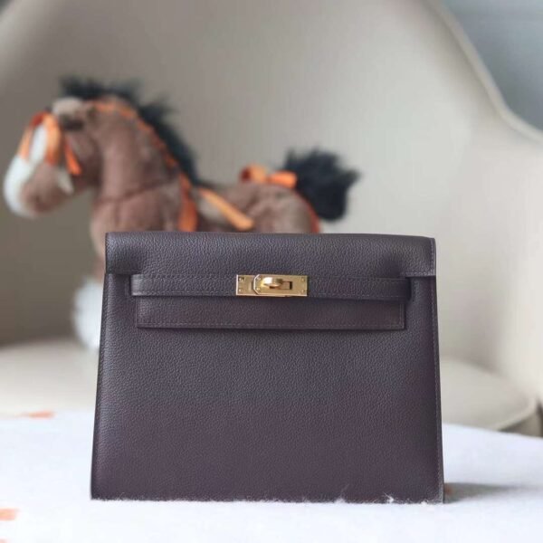 HERMES Kelly Danse Evercolor Leather 0G Rogue Selling Top Hardware GHW