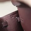 HERMES Birkin 20CM 41 Havane Matter Crocodile PHW Hardware