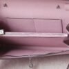 HERMES Kelly To Go Wallet Epsom Leather X9 Mauve Sylvester PHW Hardware