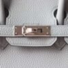 HERMES Birkin 25CM Togo Leather J7 Blue Lin/D0 Berge De Weimer PHW Hardware